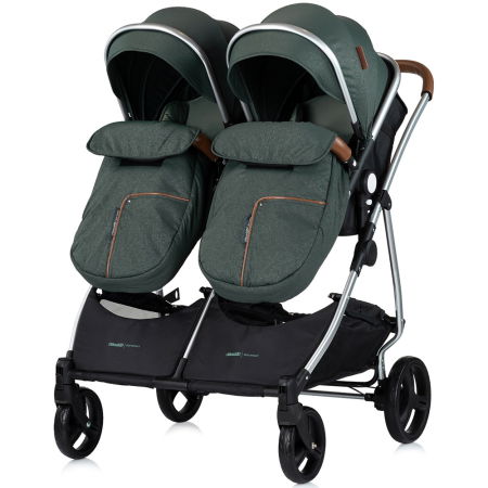 Carucior gemeni Chipolino Duo Smart 2 in 1 basil [6]