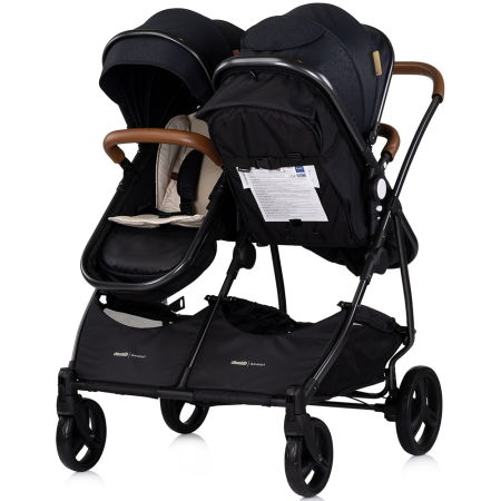 Carucior gemeni Chipolino Duo Smart 2 in 1 blackberry [2]