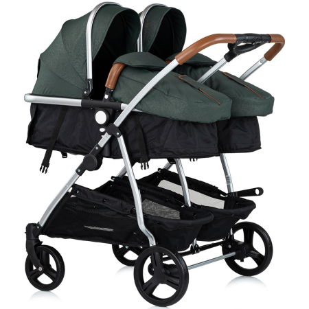 Carucior gemeni Chipolino Duo Smart 3 in 1 basil [1]