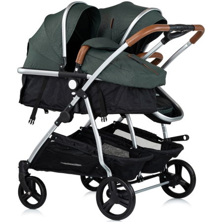 Carucior gemeni Chipolino Duo Smart 3 in 1 basil [2]