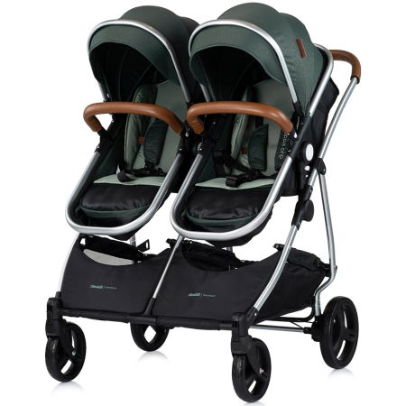 Carucior gemeni Chipolino Duo Smart 3 in 1 basil [6]