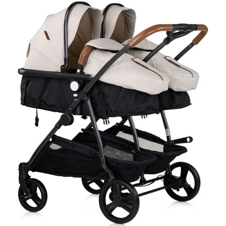 Carucior gemeni Chipolino Duo Smart 3 in 1 biscotta [1]