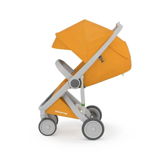 Carucior, Greentom, Classic Upp, 100% Ecologic, Grey Sunflower [1]