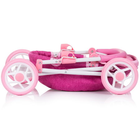 Carucior pentru papusi Chipolino Daisy pink linen [2]