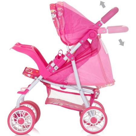 Carucior pentru papusi Chipolino Dolly unicorns [2]