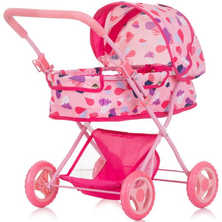 Carucior pentru papusi Chipolino Dora hearts [1]