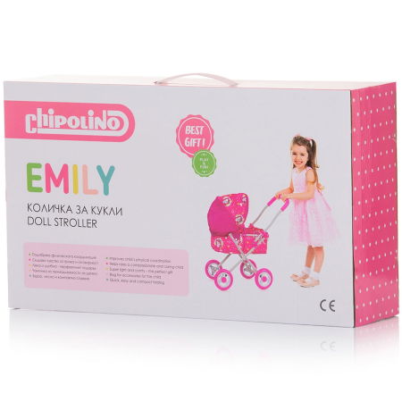 Carucior pentru papusi Chipolino Emily multicolor [3]