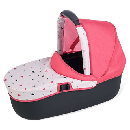 Carucior pentru papusi Smoby Quinny Combi 3 in 1 roz [1]