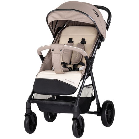 Cărucioare copii - Carucior sport Chipolino Sparkle tiramisu