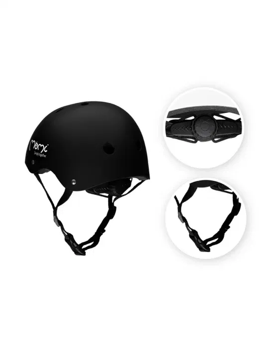 Casca bicicleta copii, Momi - Negru Mat [2]