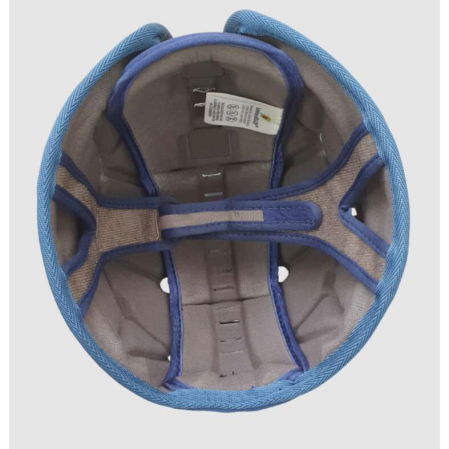 Casca protectie bebelusi cu spuma flexibila, ultrausoara, reglabila, 7-24 luni, albastra, SafeHead Baby Sporty, SHB004 [1]