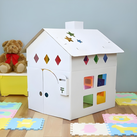 Căsuță pentru copii de colorat – joc creativ cu accesorii [4]