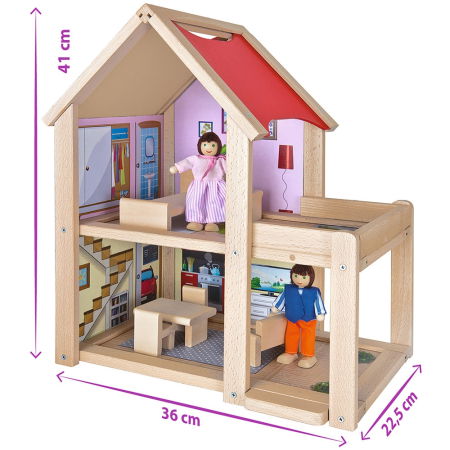 Casuta din lemn pentru papusi Eichhorn [6]