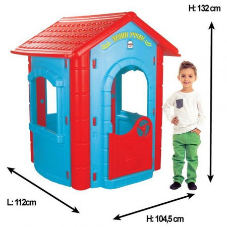 Casuta pentru copii, de la 3 ani+, Pilsan Happy House [1]