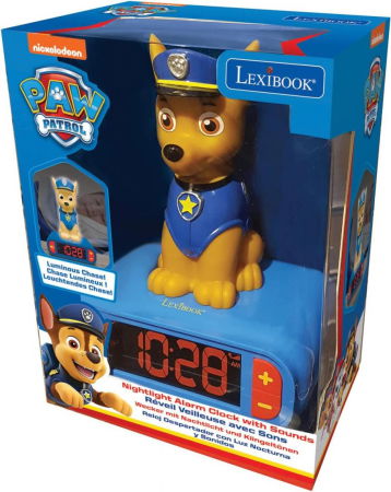Produse - CEAS DESTEPTATOR CU LUMINA 3D,PAW PATROL