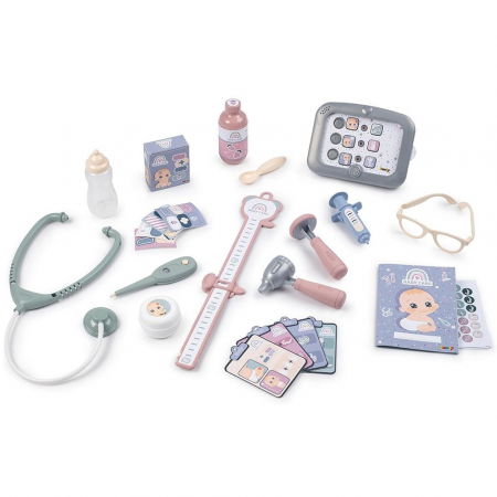 Centru de ingrijire medical pentru papusi, fetite 3 ani+,  cu accesorii, Smoby Baby - Joc de rol [2]