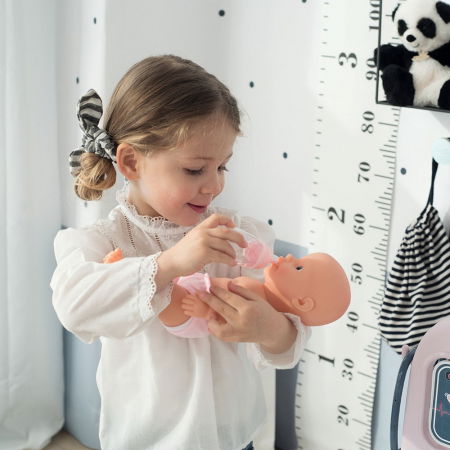 Centru medical de ingrijire pentru papusi, fetite 3 ani+, cu papusa si accesorii, Smoby Baby - Joc de rol [6]