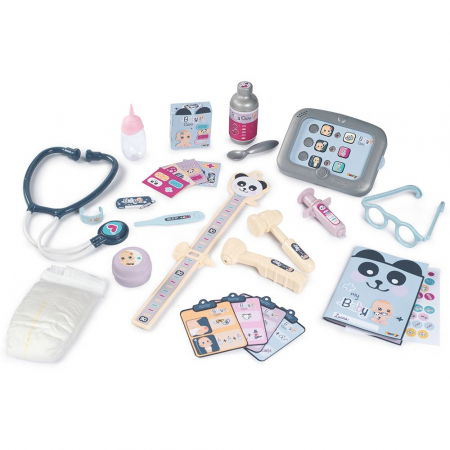 Centru medical de ingrijire pentru papusi, fetite 3 ani+, cu papusa si accesorii, Smoby Baby - Joc de rol [3]
