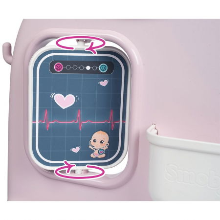 Centru medical de ingrijire pentru papusi, fetite 3 ani+, cu papusa si accesorii, Smoby Baby - Joc de rol [11]