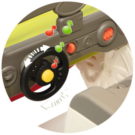 Centru de joaca pentru copii, varsta  recomandata  peste 18 luni,  Smoby Adventure Car [4]