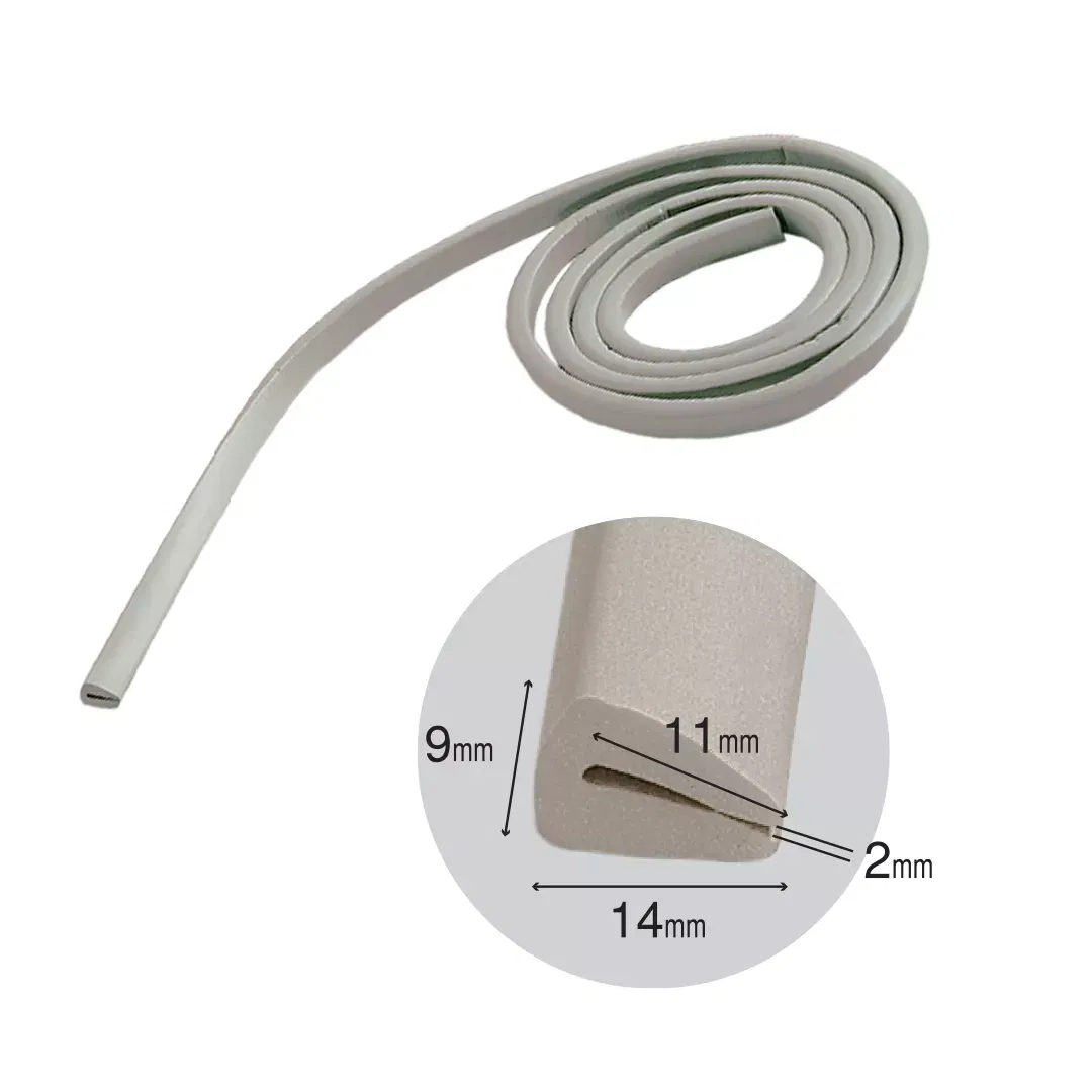 Cheder auto, uz universal, din spuma de cauciuc, multicolor, acopera muchie de 1.1 cm, 2m [1]