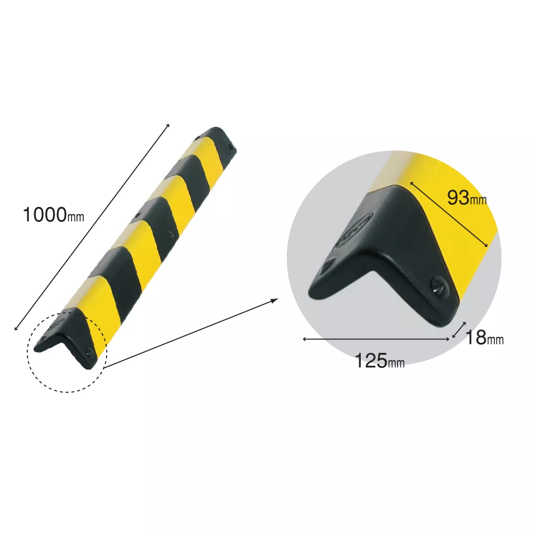 Coltar Perete Protectie Parcare Reflectorizant [4]