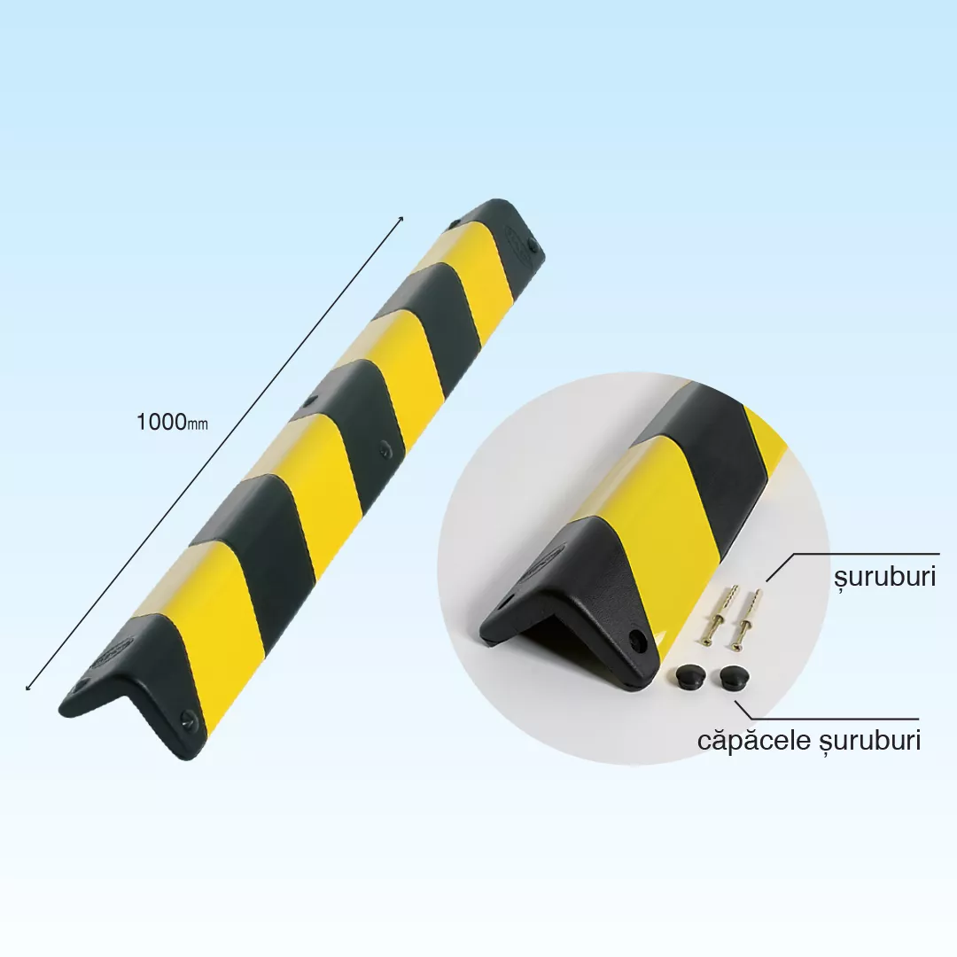 Coltar Perete Protectie Parcare Reflectorizant [2]