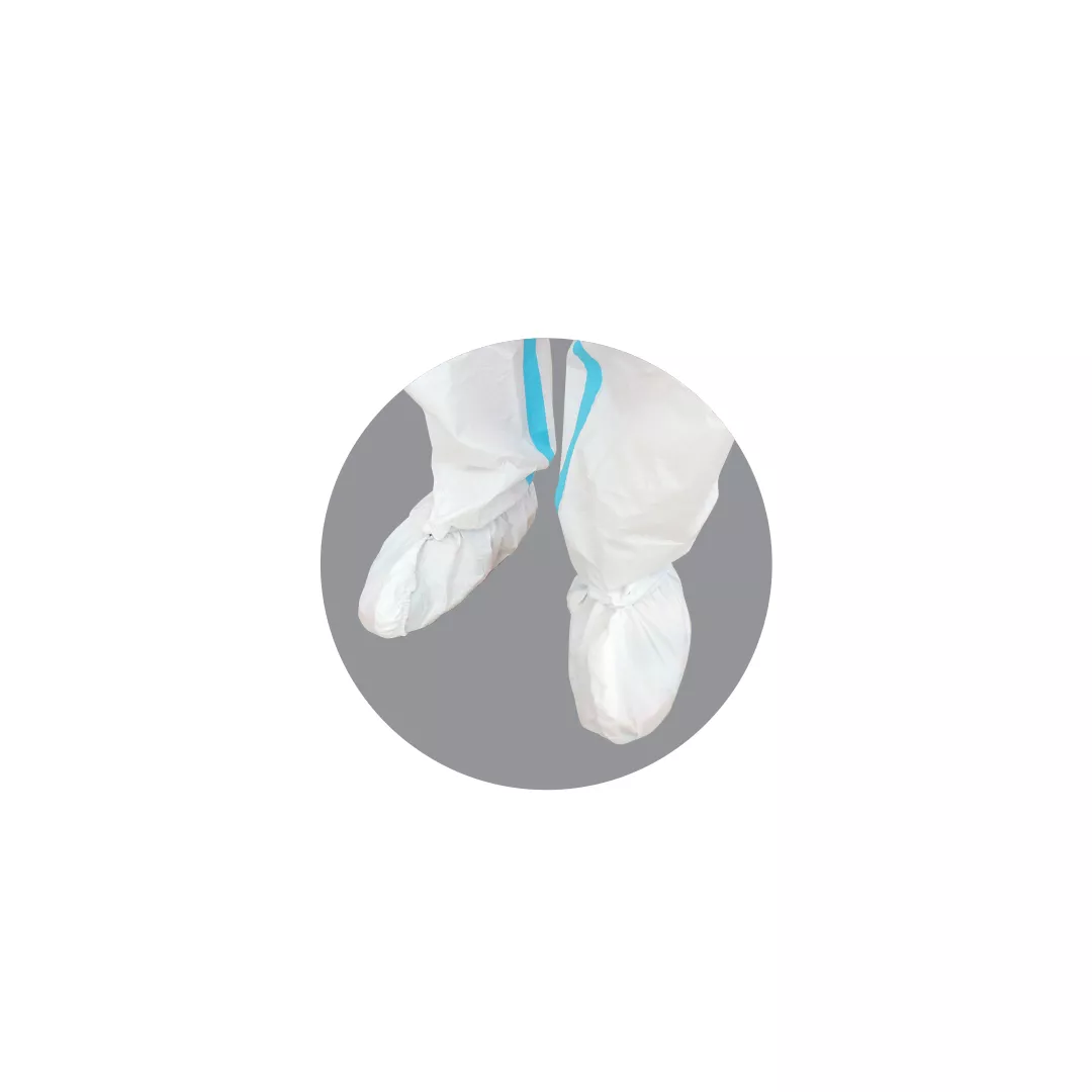 Combinezon de protectie intreg, tip salopeta, impermeabil, 1 buc, alb [1]