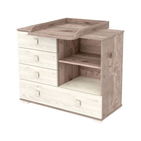 Camera Copilului - Comoda de infasat Hubners Sofia 107 cm crem nisip