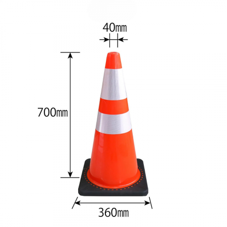 Con Semnalizare Reflectorizant PVC 70 cm [3]