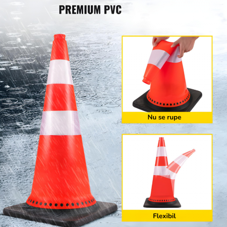 Con Semnalizare Reflectorizant PVC 70 cm [2]