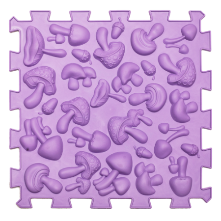 Covoraș de masaj Puzzle Mix Pastel 6 elemente [4]