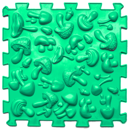 Covoraș ortopedic pentru masaj Puzzle "Mix" Ciuperci 1 element [2]