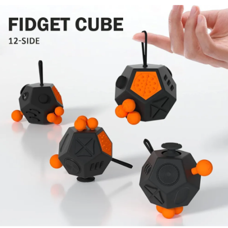 Cub Fidget pentru dezvoltarea abilităților motorii fine Jucărie senzorială antistres [7]