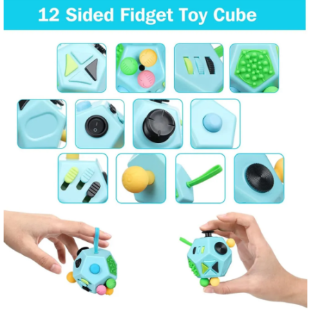 Cub Fidget pentru dezvoltarea abilităților motorii fine Jucărie senzorială antistres [6]