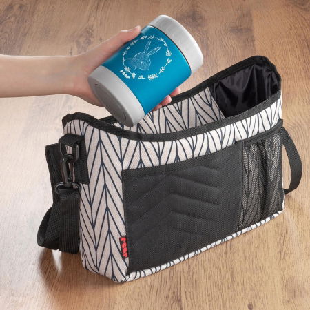 Cutie termica pentru mancare, otel inoxidabil vidat, 300 ml, albastra, Reer ColourDesign 90411 [2]