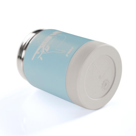 Cutie termica pentru mancare, otel inoxidabil vidat, 300 ml, albastru, Reer ColourDesign [6]
