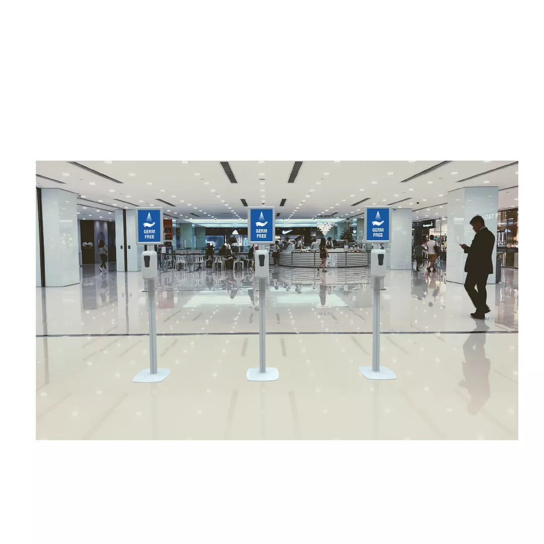 Dispenser automat pentru dezinfectanți, tip Stand, cu senzori, FM-24 [2]