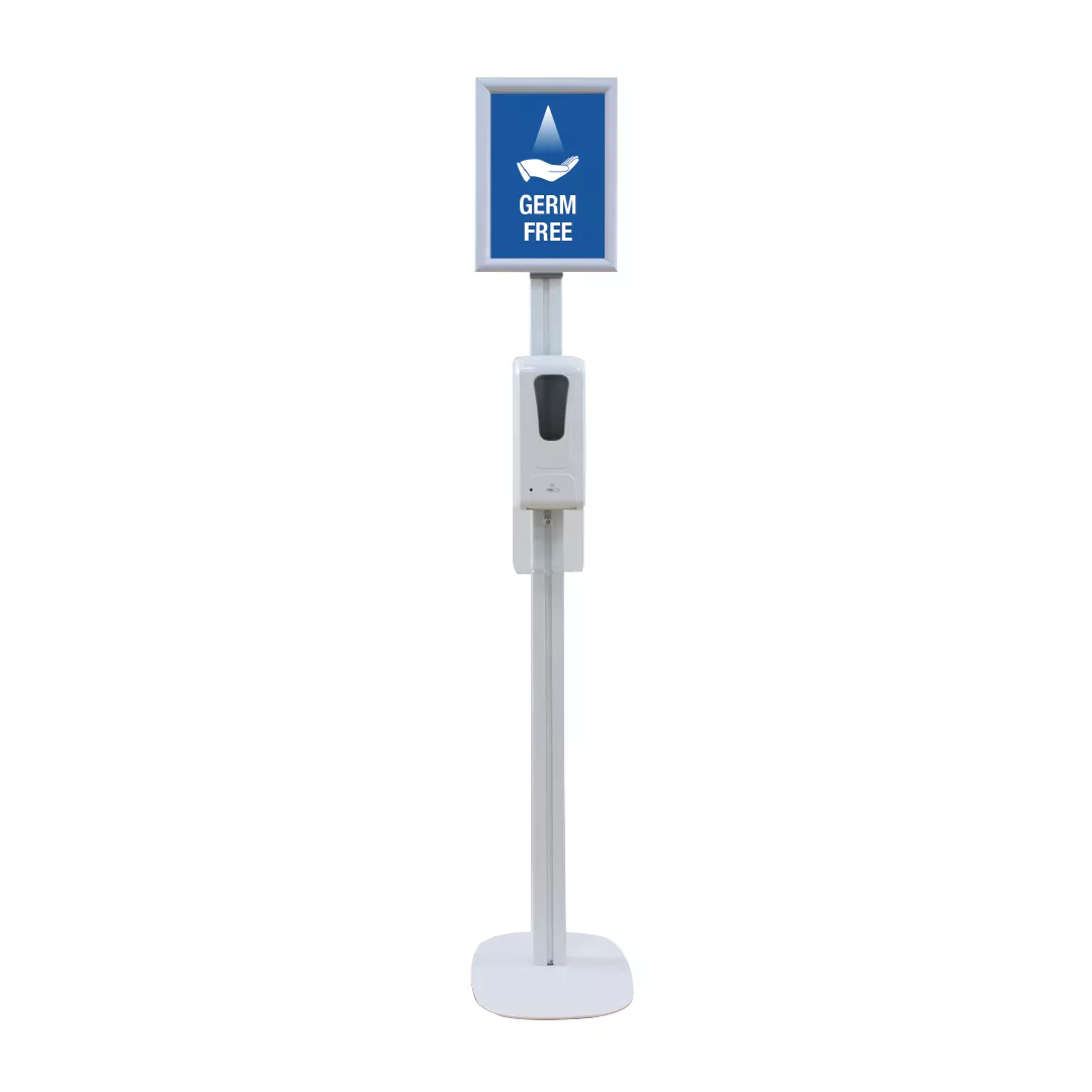 Ofertele lunii - Dispenser automat pentru dezinfectanți, tip Stand, cu senzori, FM-24