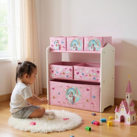 Dulap depozitare jucarii Unicorns,U-Grow [2]