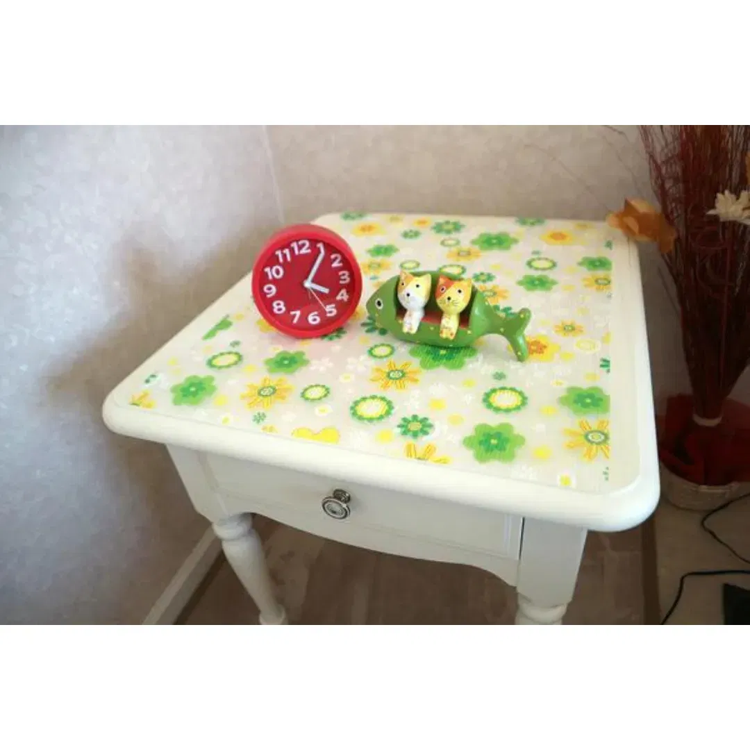 Folie antialunecare sertare, din EVA, model floral, 1.5m [4]