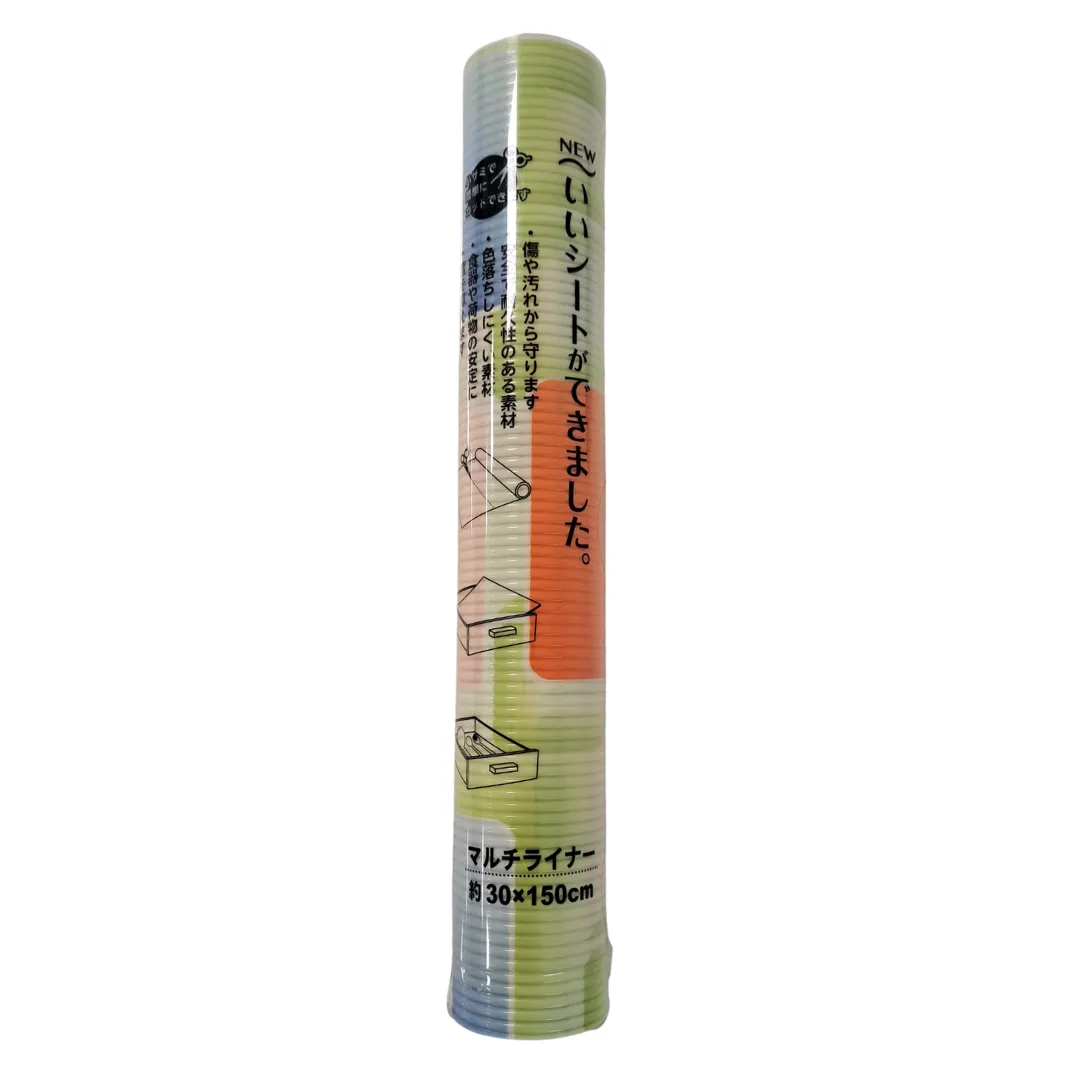 Folie protectie sertare, din Eva, model patrate multicolor, 1.5m [1]