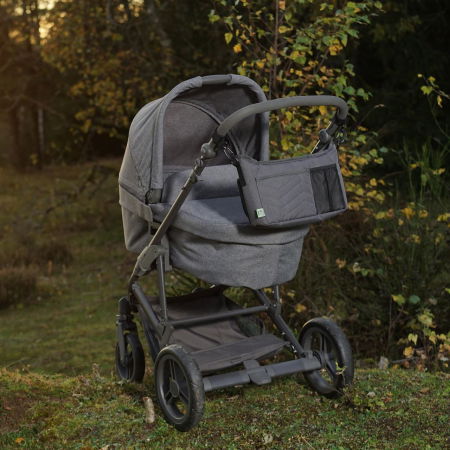 Geanta multifunctionala 2in1, cu aleza pentru schimbat scutecul bebelusului, din plastic reciclat, Reer Growing Organiser Bag 84071 [3]