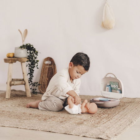 Gentuta pentru ingrijire papusi Smoby Baby Nurse crem [6]