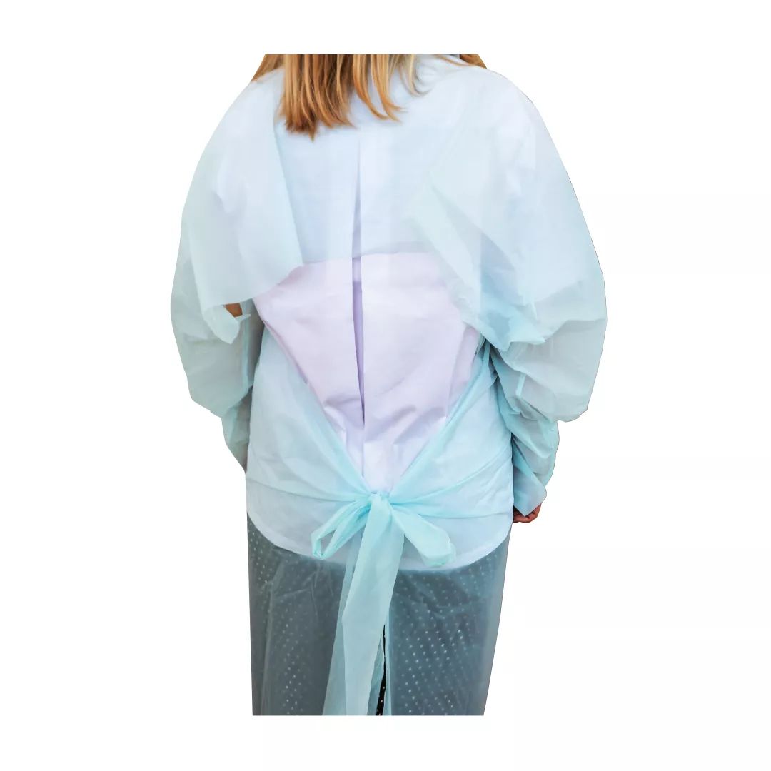 Halat de unica folosinta, impermeabil, 1 buc, albastru, FM-18 [1]