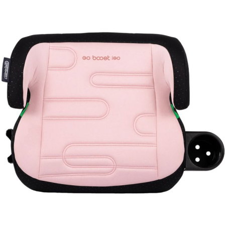 Siguranță auto copii - Inaltator auto Chipolino Go Boost Iso I-Size 125-150 cm cu sistem Isofix powder pink