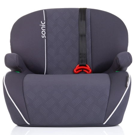Siguranță auto copii - Inaltator auto Chipolino Sonic I-Size 125-150 cm cu sistem Isofix anthracite, testat ADAC