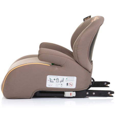 Inaltator auto Chipolino Sonic I-Size 125-150 cm cu sistem Isofix giraffe, testat ADAC [1]