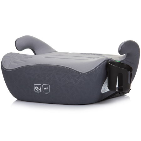 Siguranță auto copii - Inaltator auto Chipolino Wing I-Size 125-150 cm ash grey cu sistem Isofix