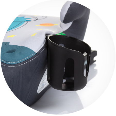 Inaltator auto Chipolino Wing I-Size 125-150 cm space dino cu sistem Isofix [2]